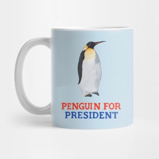 Penguin for President Mug